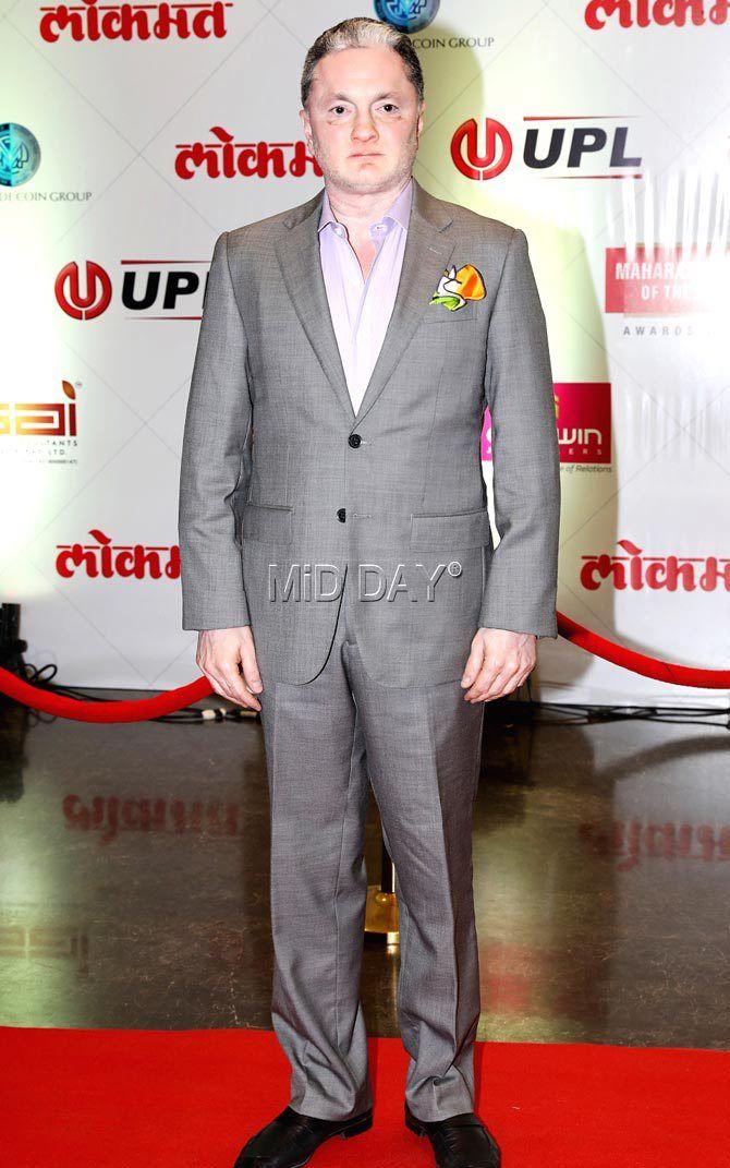 Industralist Gautam Singhania was also one of the high-profile guests at the awards event