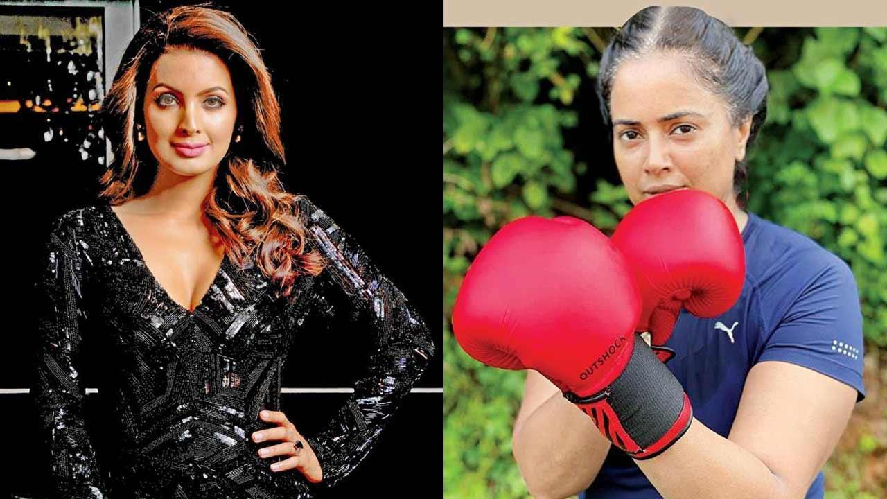 Geeta Basra and Sameera Reddy/picture courtesy: mid-day archives 