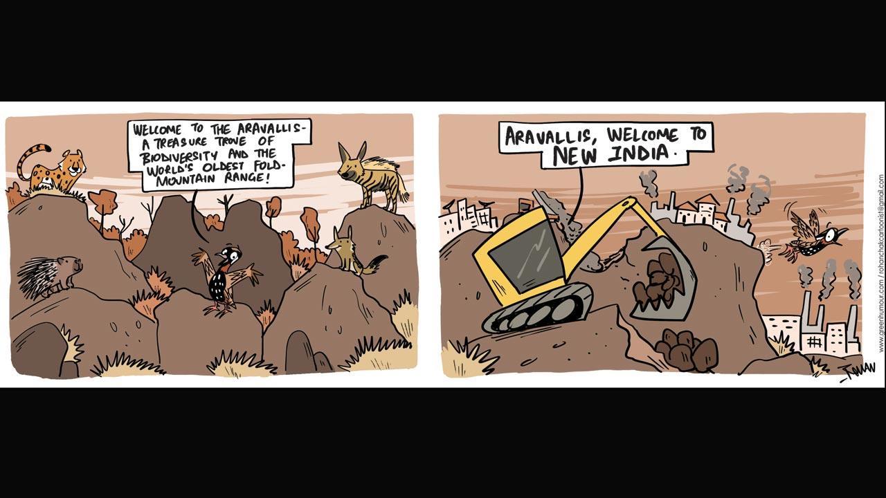 Green Humour: Comic Strip By Rohan Chakravarty