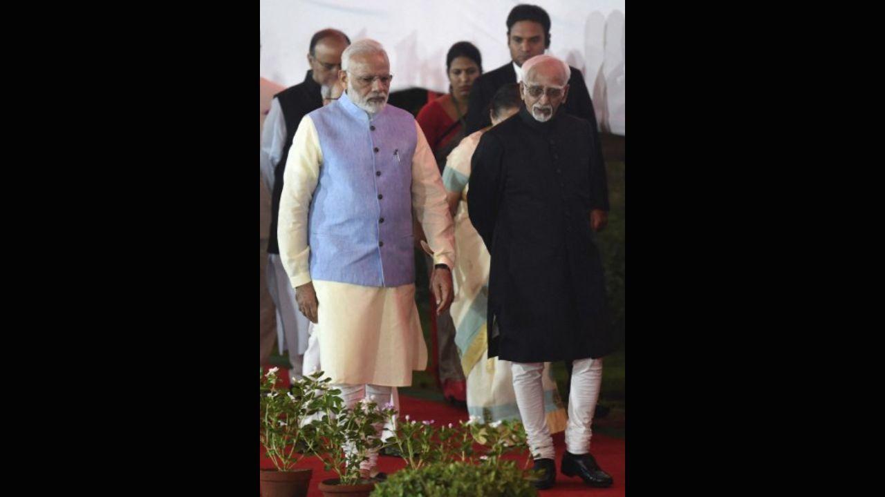 'Tukde-tukde' gang being exposed: MP home minister hits out at Ansari over ‘intolerance’ remarks