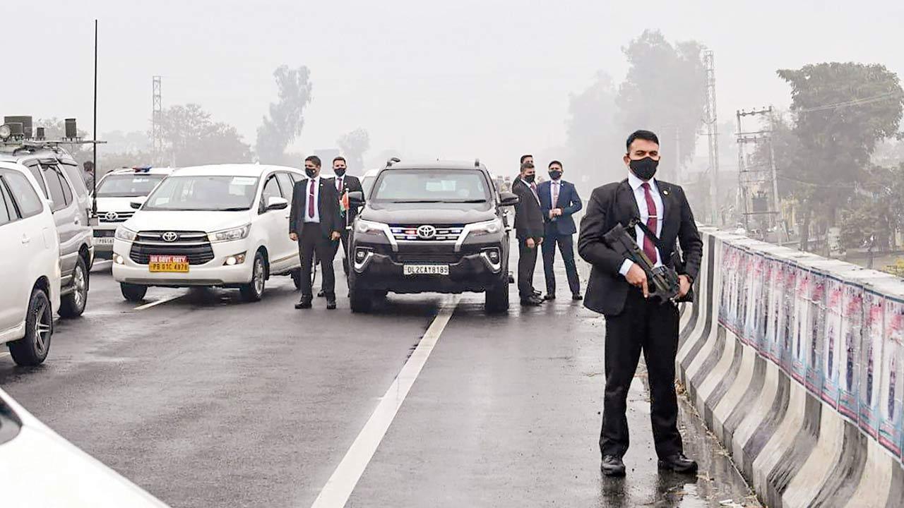 Prime Minister Modi was to visit Ferozepur, Punjab to lay the foundation stone of multiple development projects. The trip was cancelled post a security breach. File Pic/Pallav Paliwal