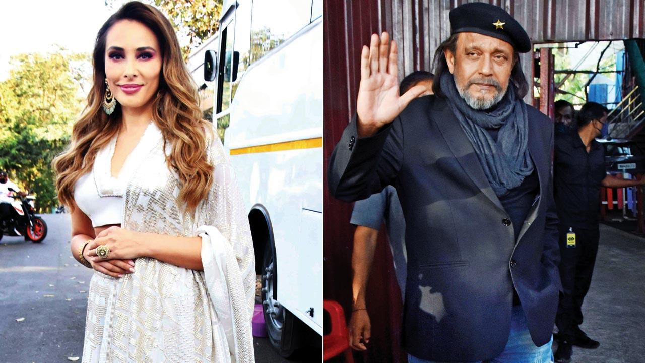 Iulia Vântur and Mithun Chakraborty