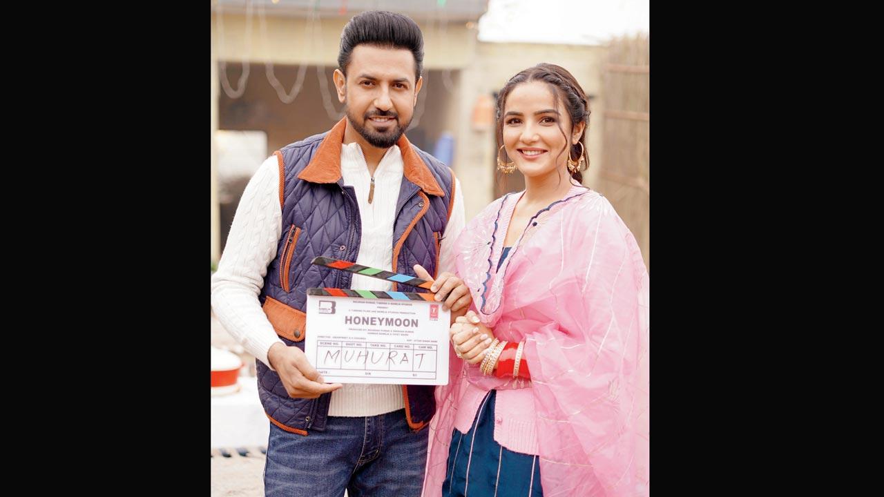 Gippy Grewal and Jasmin Bhasin