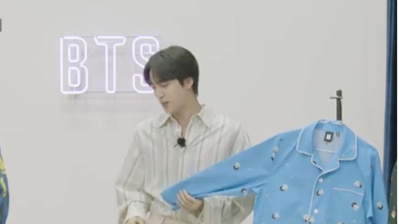 BTS's Jin left surprised by the price of his self-designed pyjamas