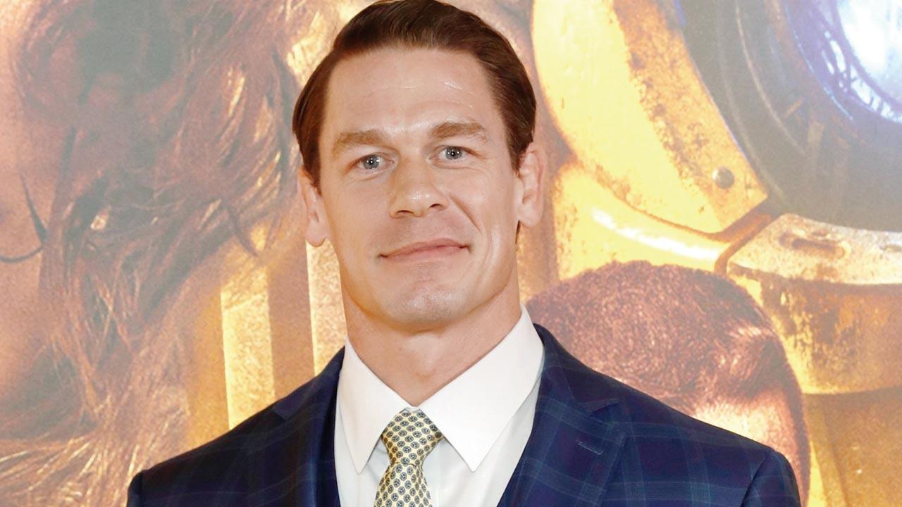 John Cena embarrassed to dance in underwear for trailer of series Peacemaker