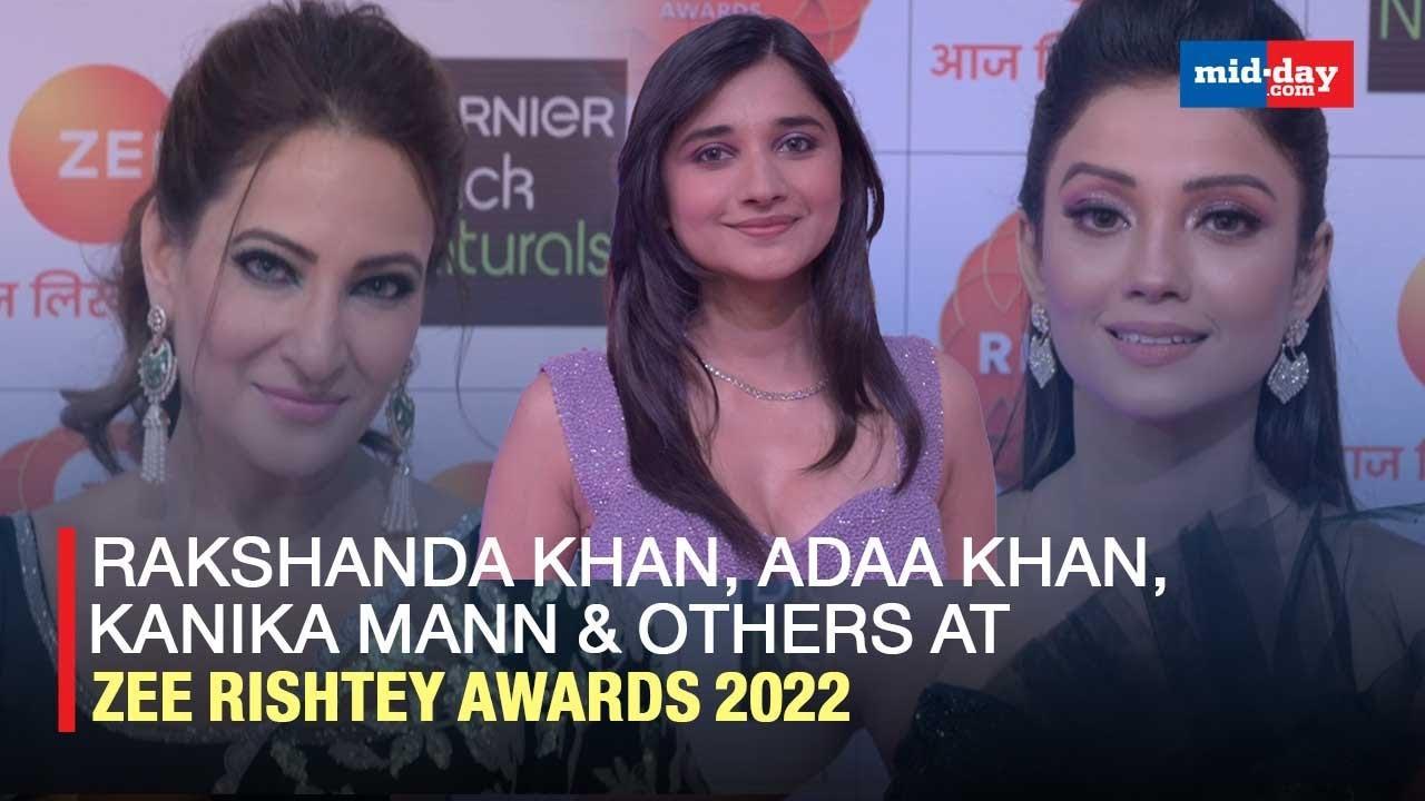 Anjum Faikh And Other TV Stars Grace The Red Carpet Of Zee Rishtey Awards 2022