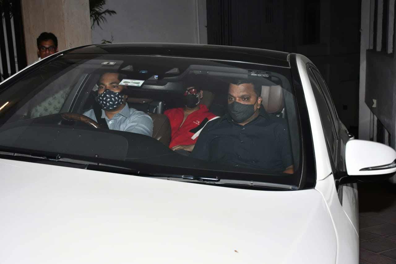 Karan Johar, who was invited for the girl gang bash, was also a part of this get-together.