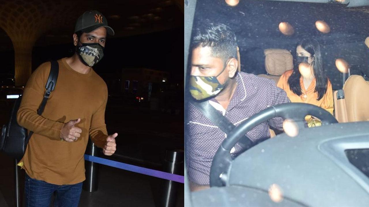 Katrina Kaif drops off Vicky Kaushal at the airport
The actress and the actor tied the knot in an intimate yet grand ceremony in Rajasthan on December 9. They were now spotted at the airport when Katrina accompanied the actor who was travelling out of Mumbai that could be for some work commitments. View all photos here.