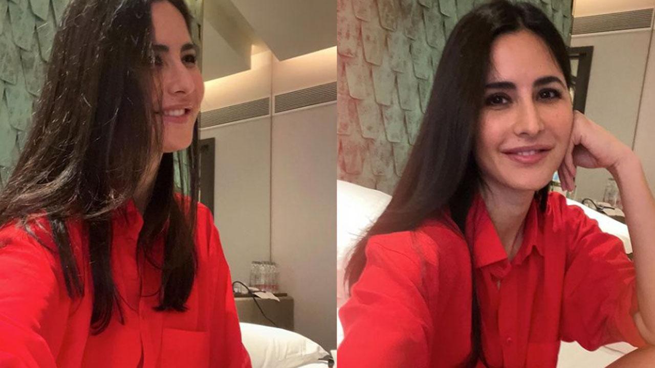 Katrina Kaif shares a stunning selfie with fans all the way from Indore