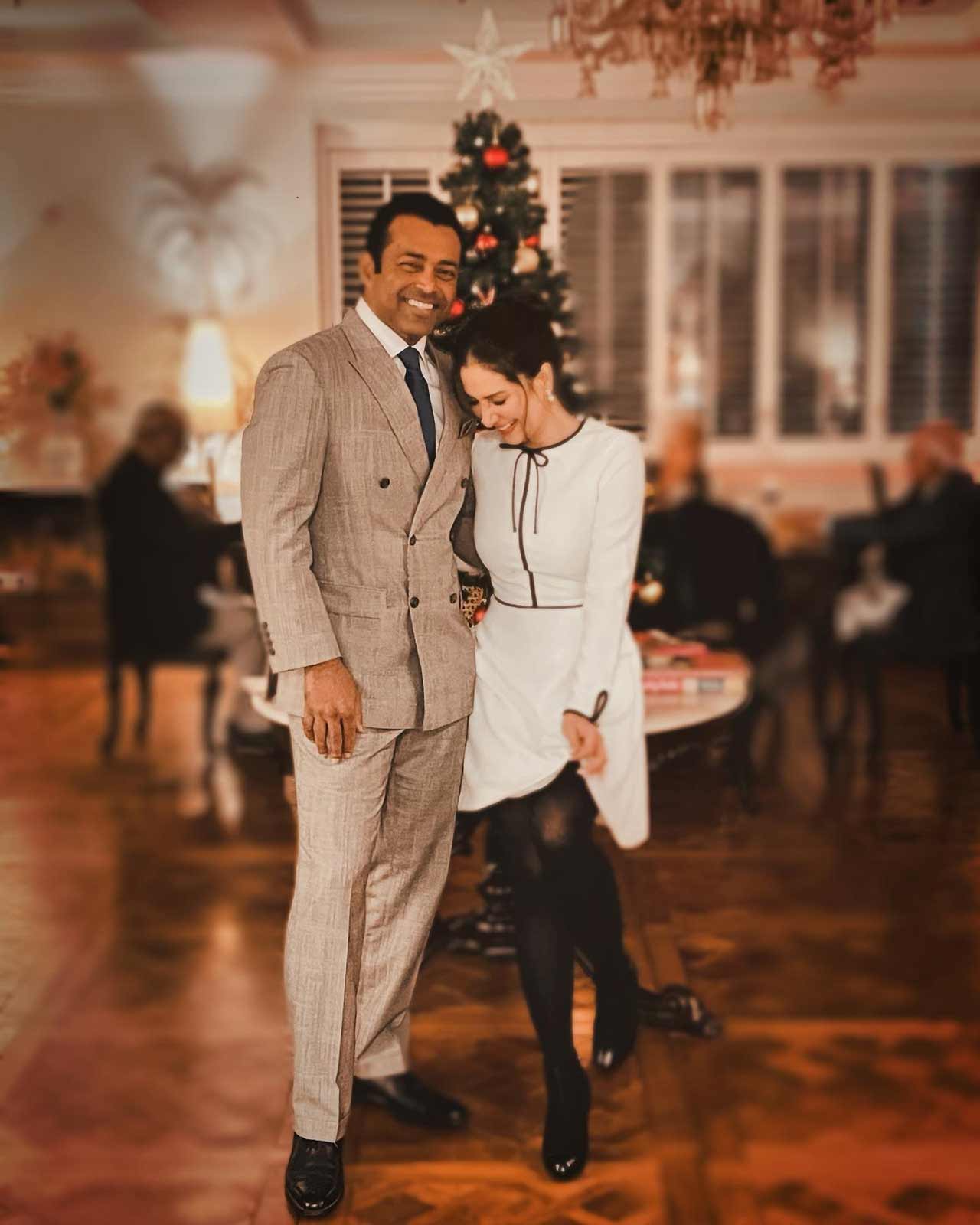 Kim Sharma, who is currently busy celebrating her birthday with her near and dear ones, has been sharing sweet posts with her beau Leander Paes. 