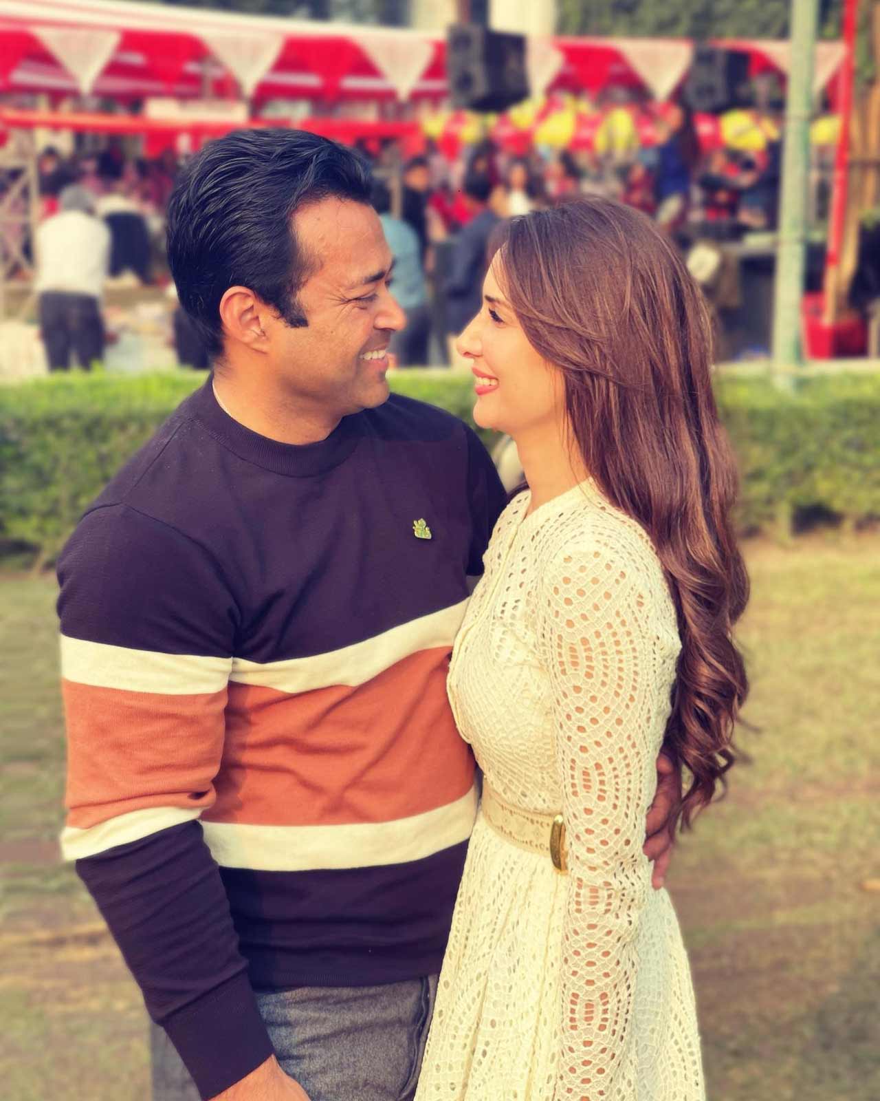 Kim was earlier in a relationship with actor Harshvardhan Rane, while Paes was previously married to model Rhea Pillai.
