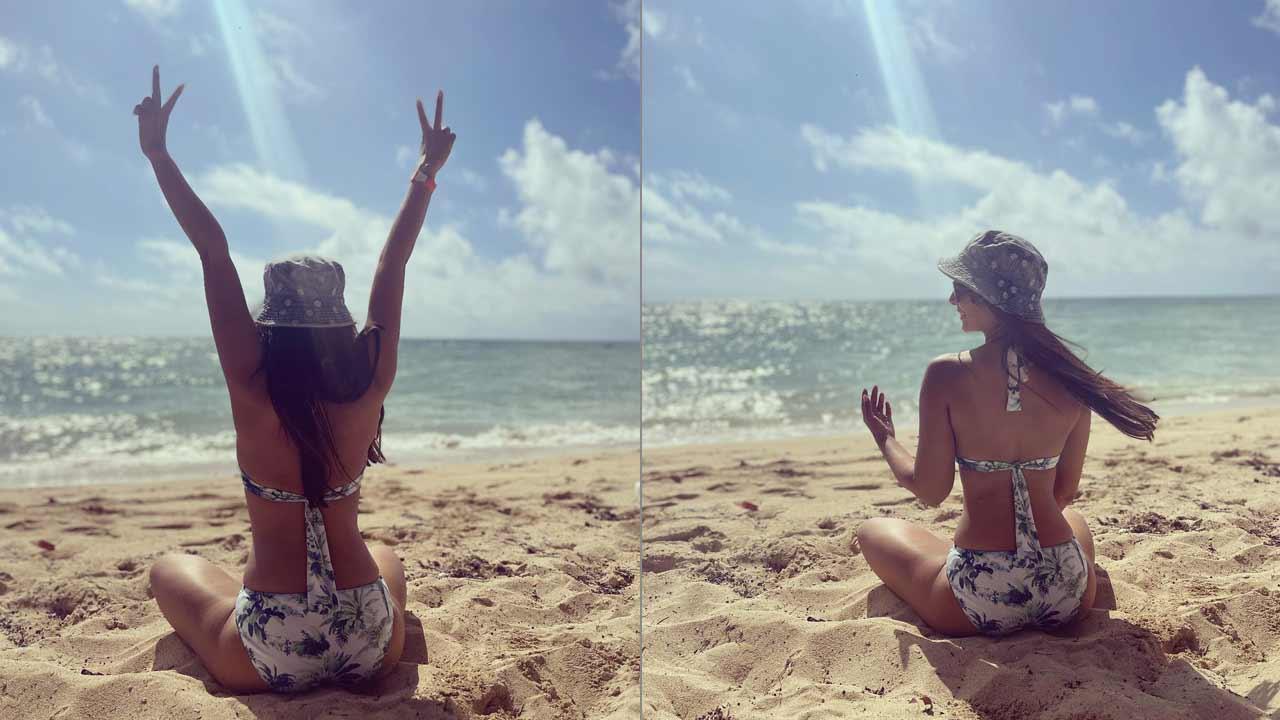 Kim Sharma holidays in Bahamas with her 'best person in paradise' Leander Paes