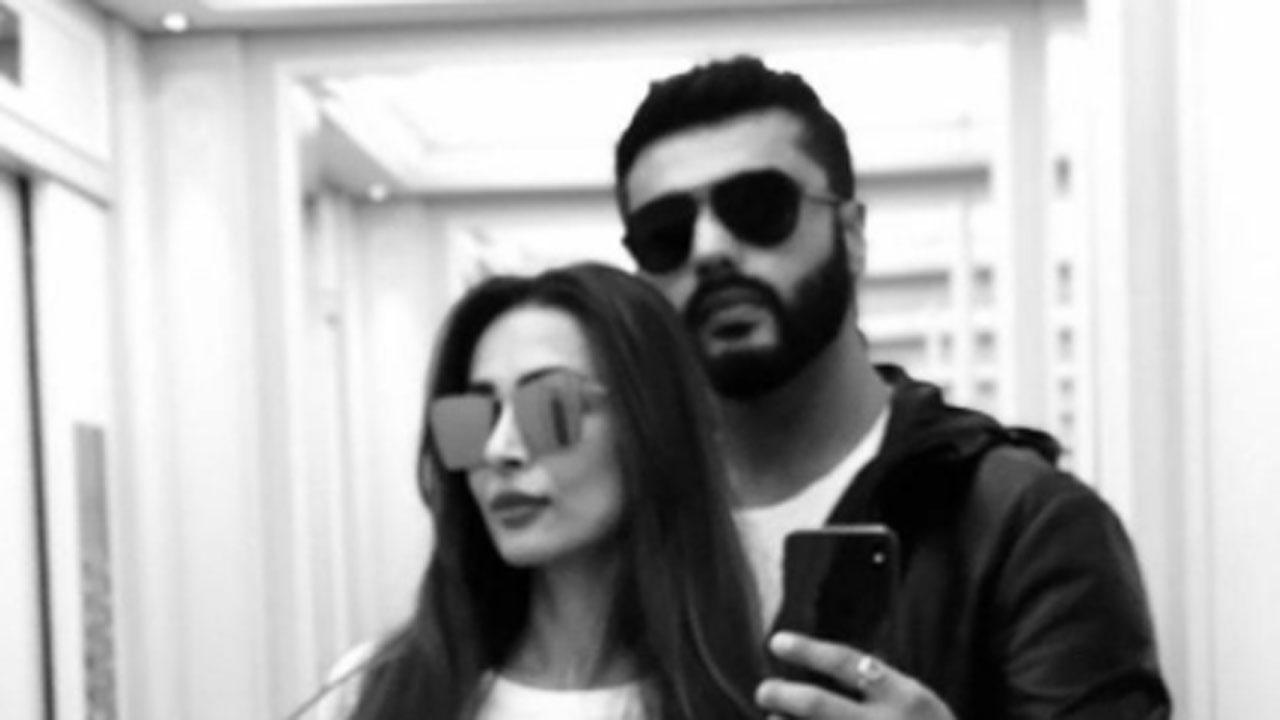 The actor shared a picture with Malaika and the actress reacted on the post with a heart. Read the full story here