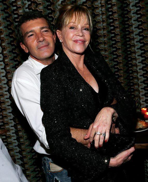 Antonio Banderas-Melanie Griffith: Hollywood actor Antonio Banderas was married to Melanie Griffith who is three years older to him. The duo tied the knot in 1996 and had one daughter. They are now divorced.