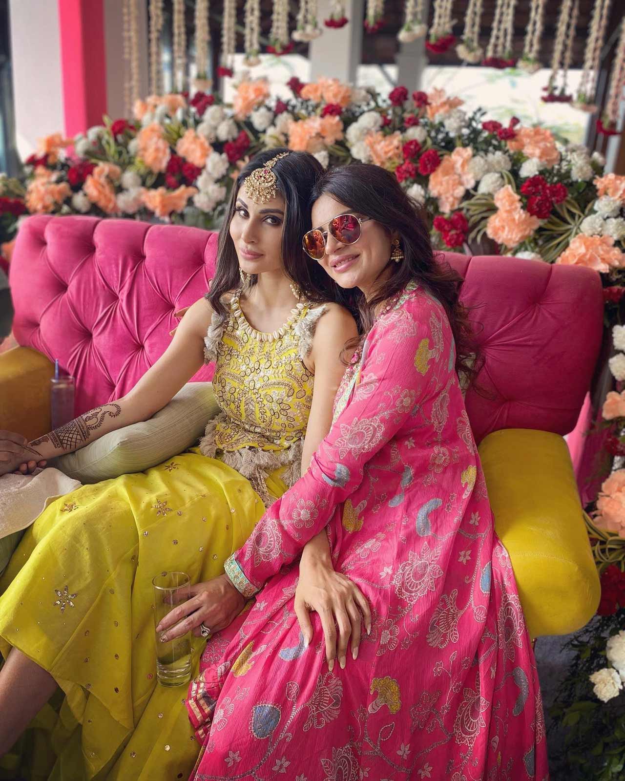 Over the weekend, Aashka Goradia, who is good friends with Mouni Roy, shared a photo dump on social media, leaving her followers speculating about her bachelorette plans. 