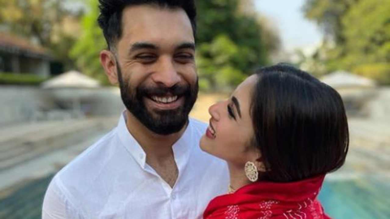 Mouni Roy shares first picture with fiance Suraj Nambiar amid wedding festivities