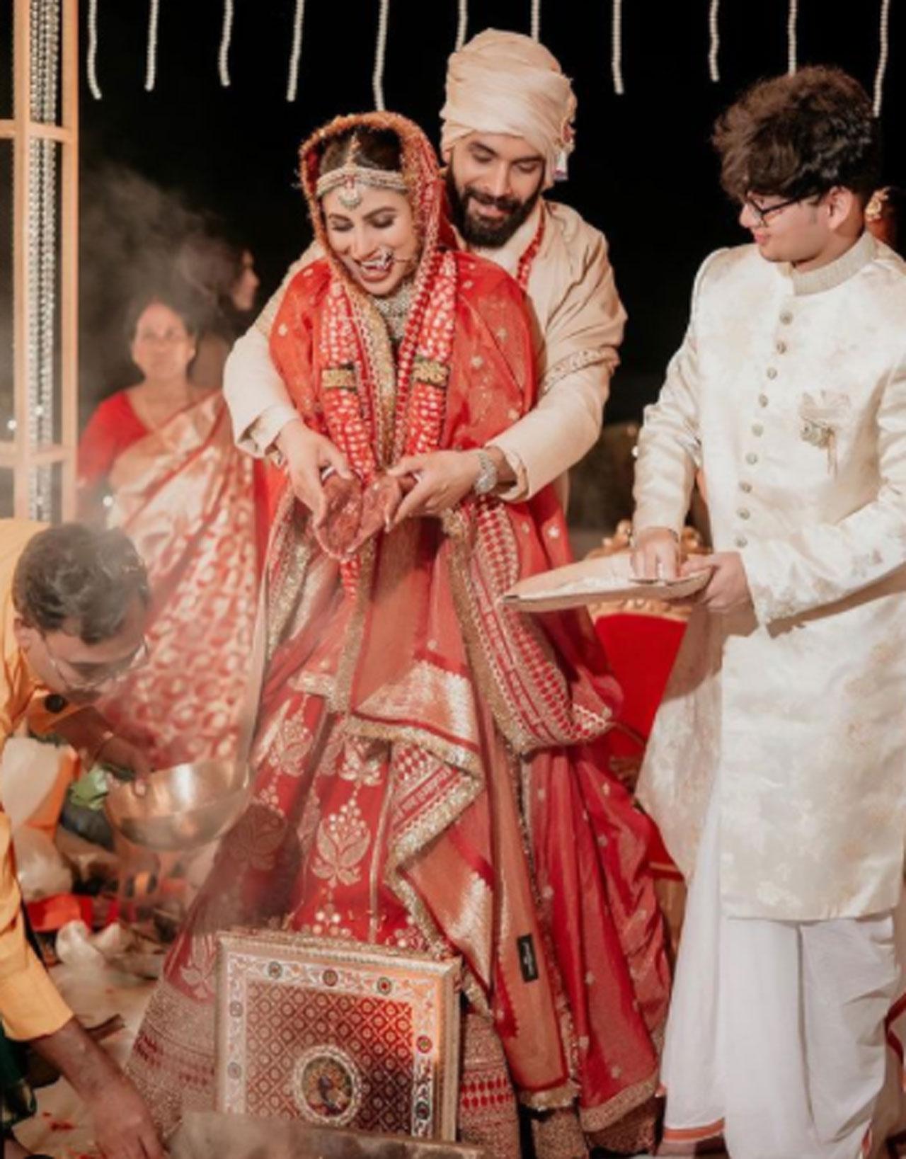 Previously, several other stars who were a part of the wedding festivities including Arjun Bijlani, Mandira Bedi, Jia Mustafa, and more shared pictures from the festivities along with heartfelt messages on their respective social media handle.