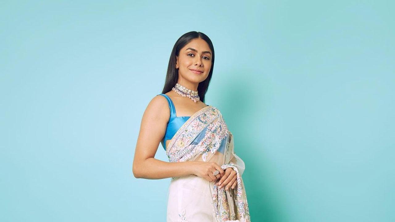 Mrunal shared the news on her Instagram story on Saturday. She wrote: 
