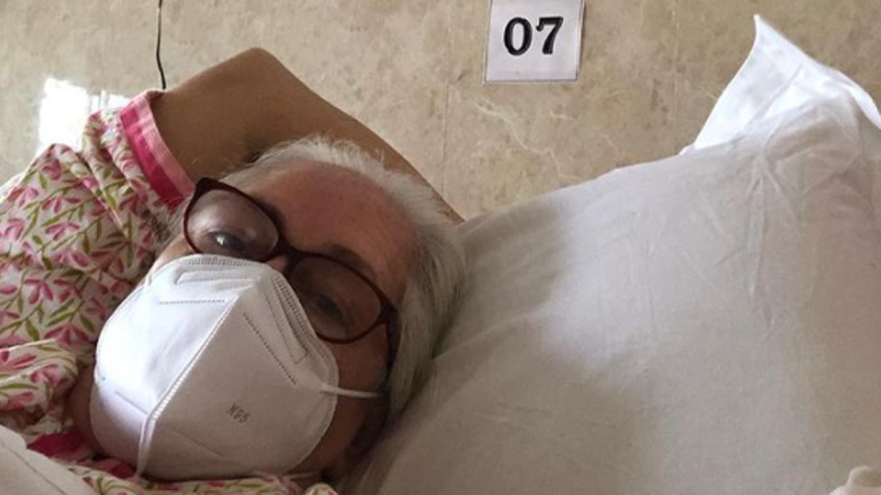 Nafisa Ali hospitalised in Goa after testing positive for Covid-19; shares photo