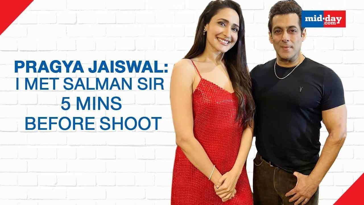 Pragya Jaiswal On Working With Salman Khan: He Made Me Feel Comfortable