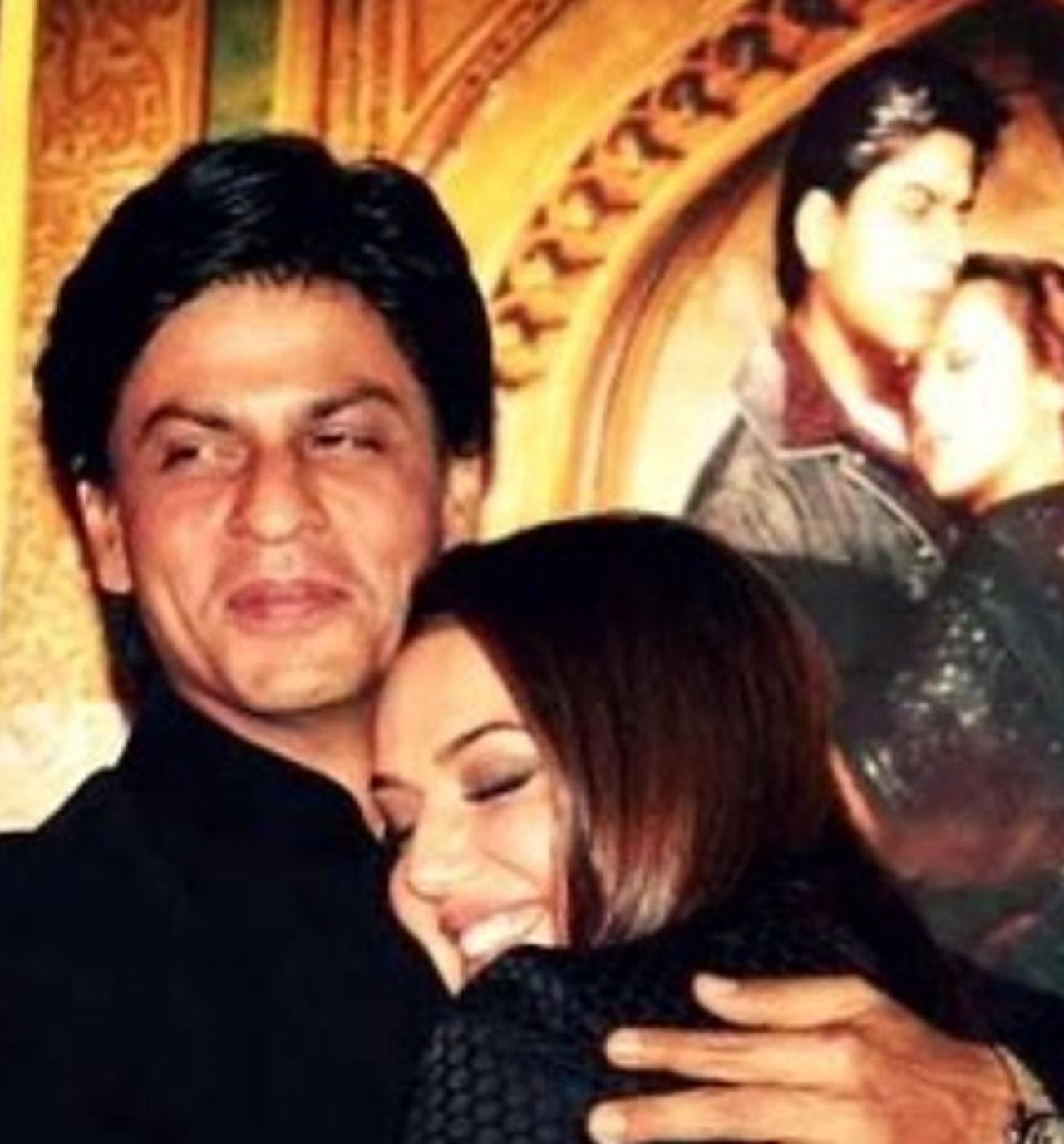 Veer and Zaara 
Yash Chopra’s cross-border romance is for the ages and so is the music. Zinta shared a tender moment with Shah Rukh Khan on his birthday along with this gorgeous picture. 