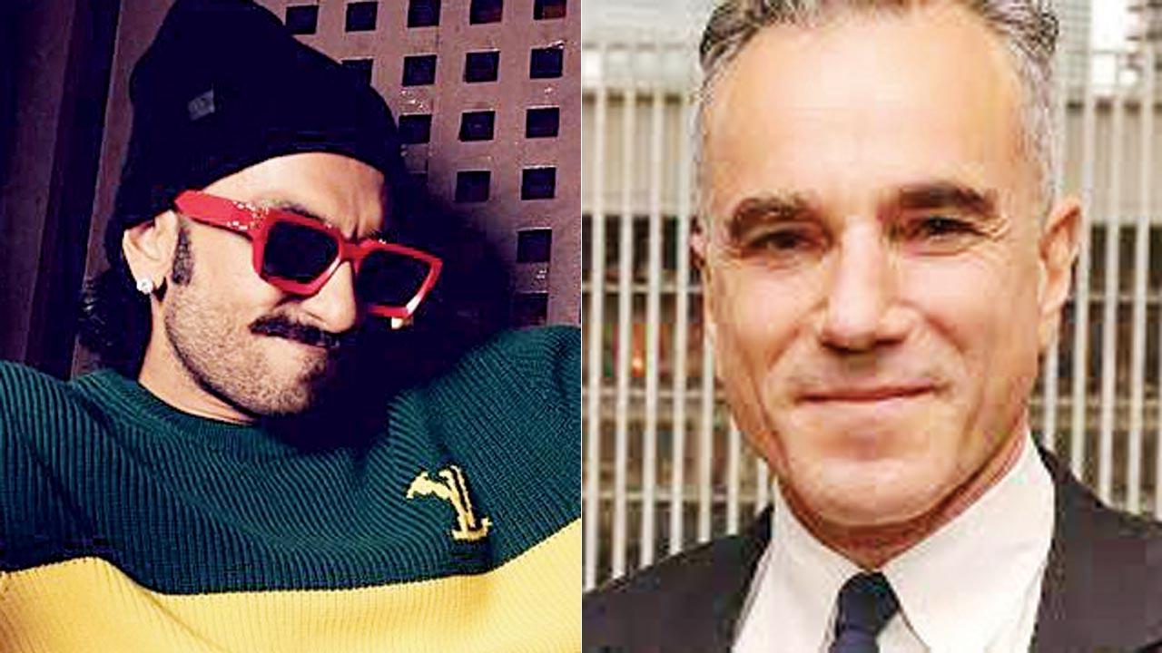 Ranveer Singh and Daniel Day-Lewis