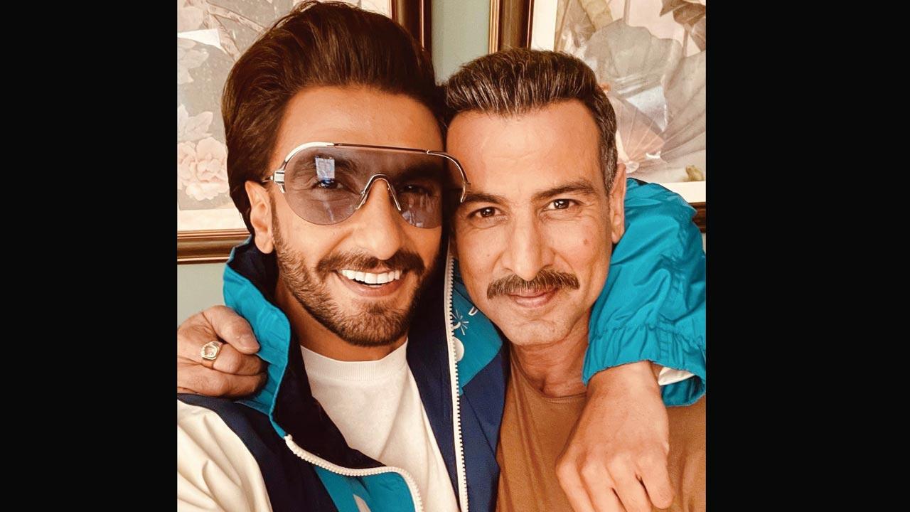Ranveer Singh and Ronit Bose Roy
