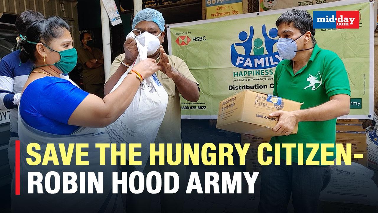 Volunteer Organization Robin Hood Army Feeds The Hungry 'Dabangg' Style