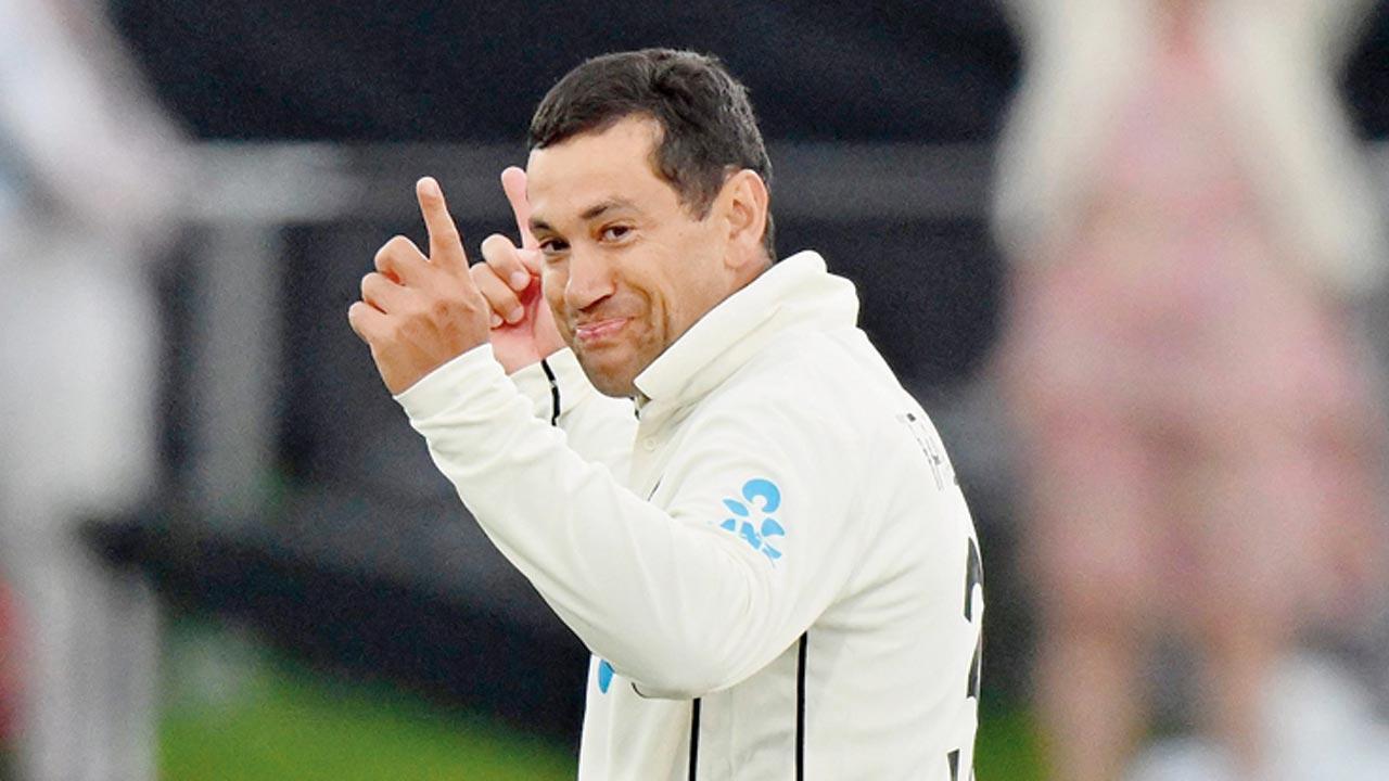 Ross Taylor: Great to finish off career with win and wicket