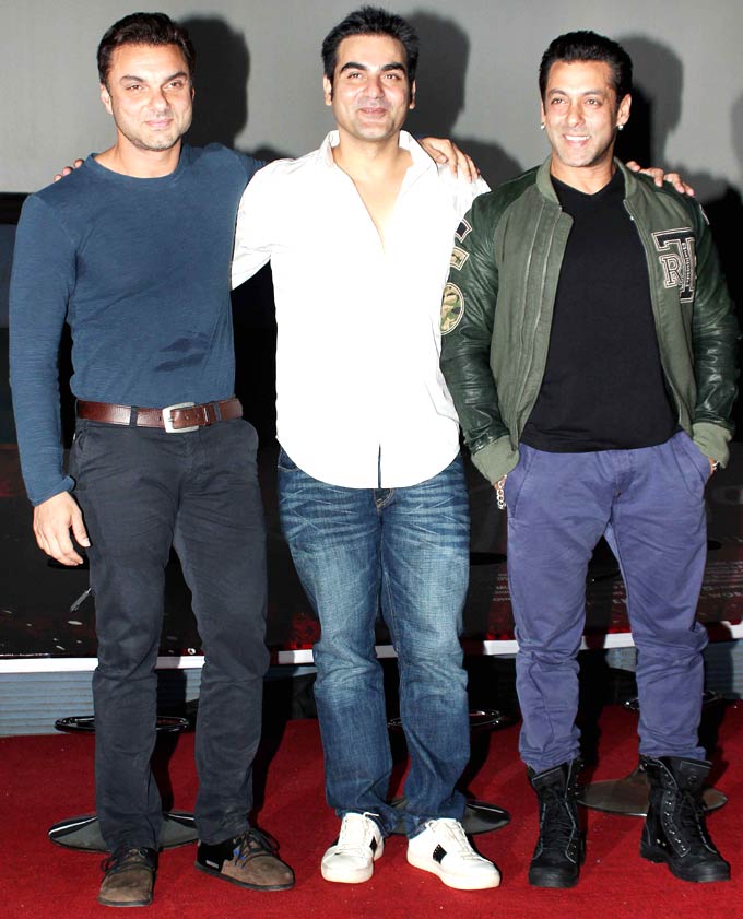 No doubt as to who is the most successful one from the trio. While Salman Khan continues to break box-office records, Sohail and Arbaaz didn't do considerably well as actors, and are now trying to reinvent themselves as actors and filmmakers.
