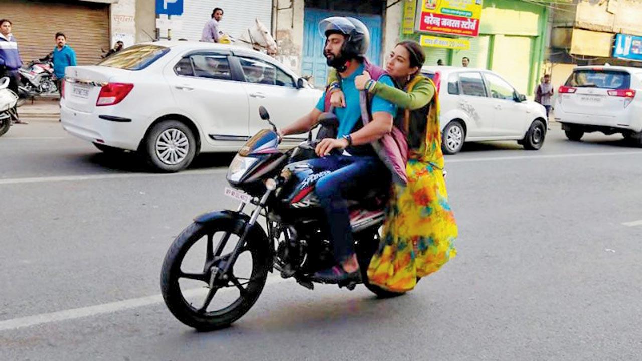Vicky Kaushal and Sara Ali Khan