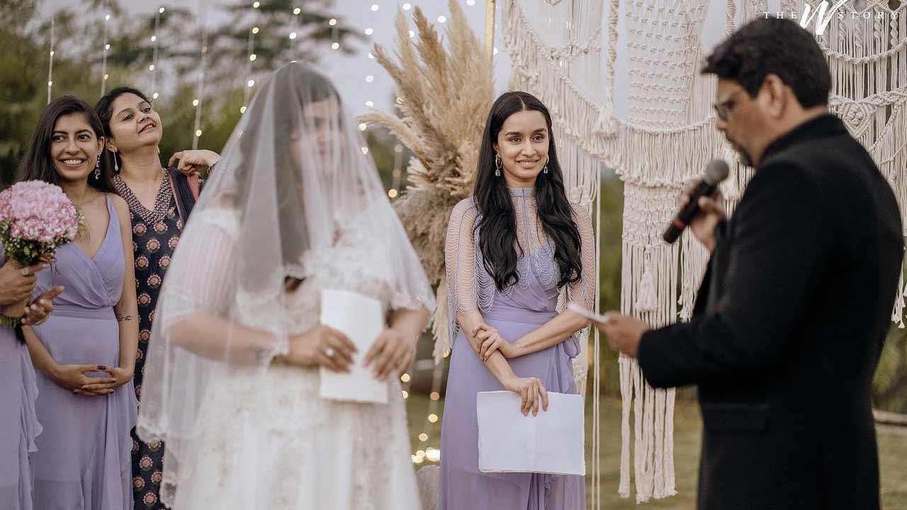 Shraddha Kapoor attends her best friend's wedding in Lonavala