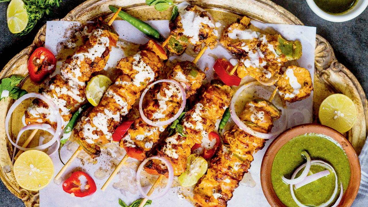 Butter chicken tikka