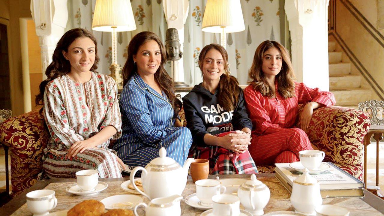 Soha Ali Khan, Lara Dutta Bhupathi, Anya Singh and Kritika Kamra