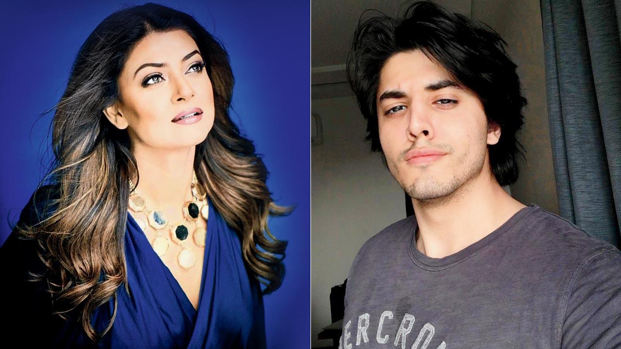Sushmita Sen and Danyal Zafar
