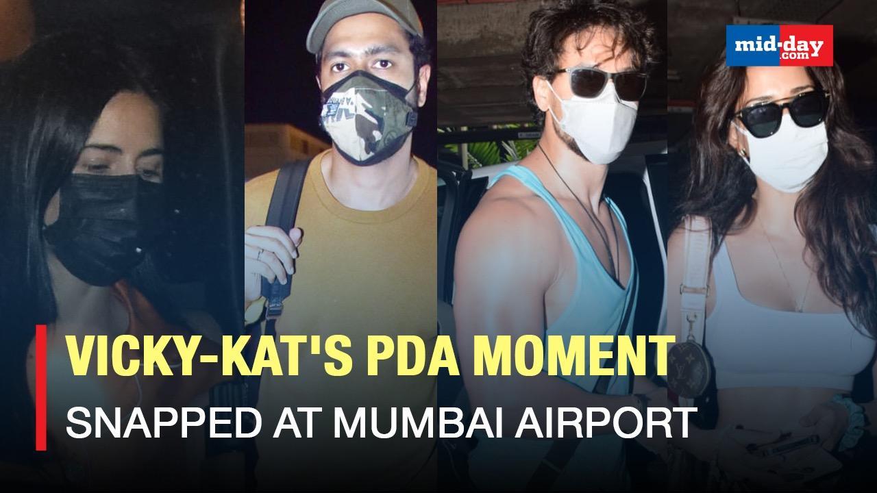 Newlyweds Vicky-Katrina, Tiger and Disha And Others Snapped At Mumbai Airport