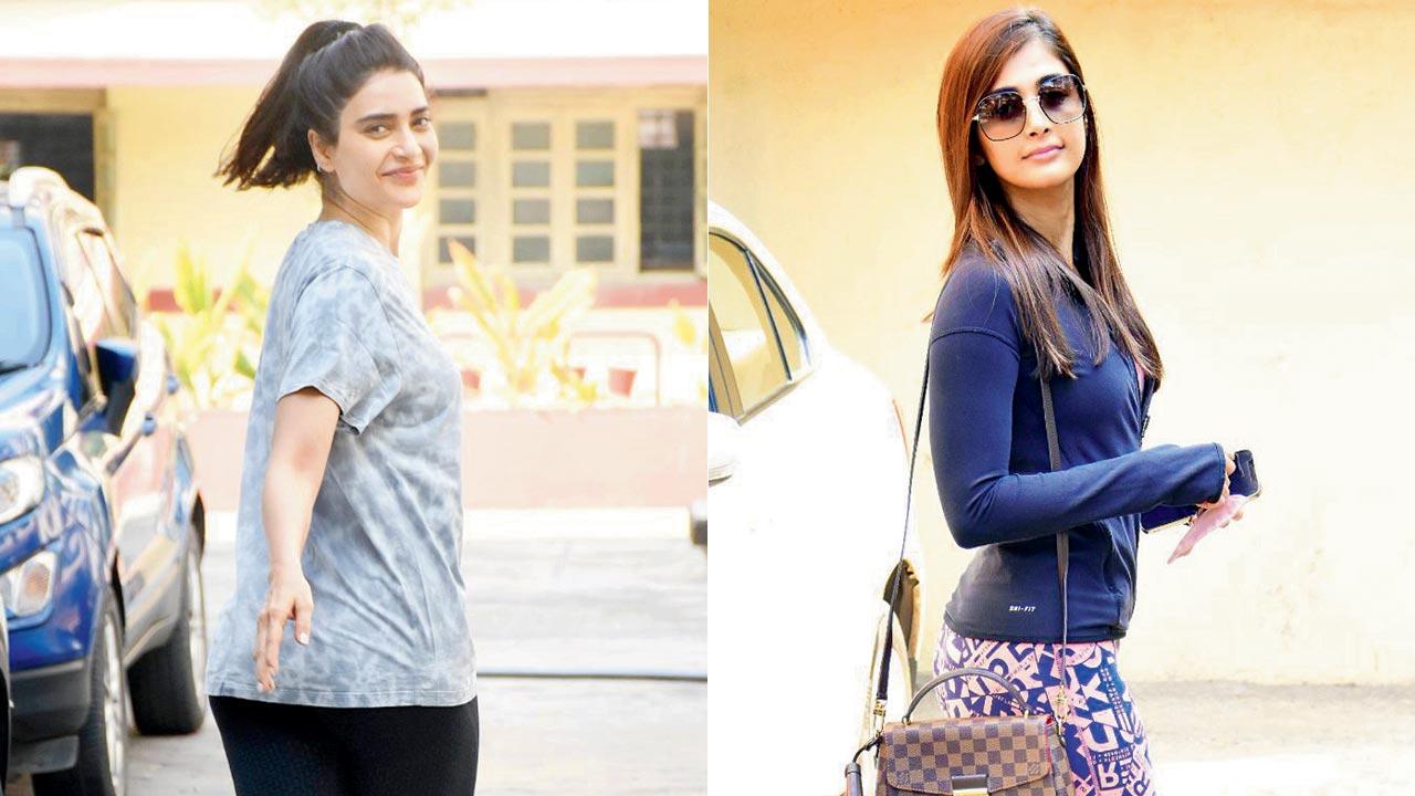 Karishma Tanna and Pooja Hegde