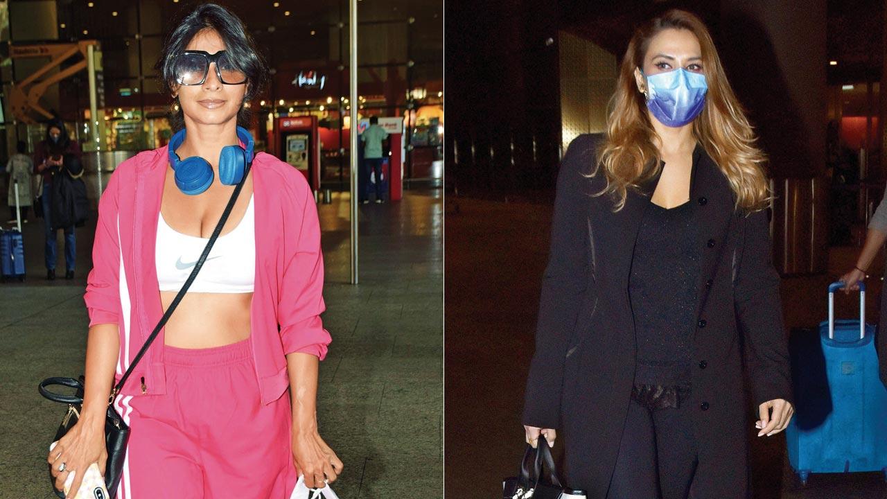 Tanishaa Mukerji and Iulia Vântur