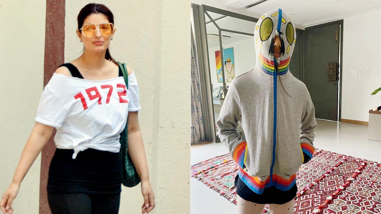 Twinkle Khanna with daughter Nitara