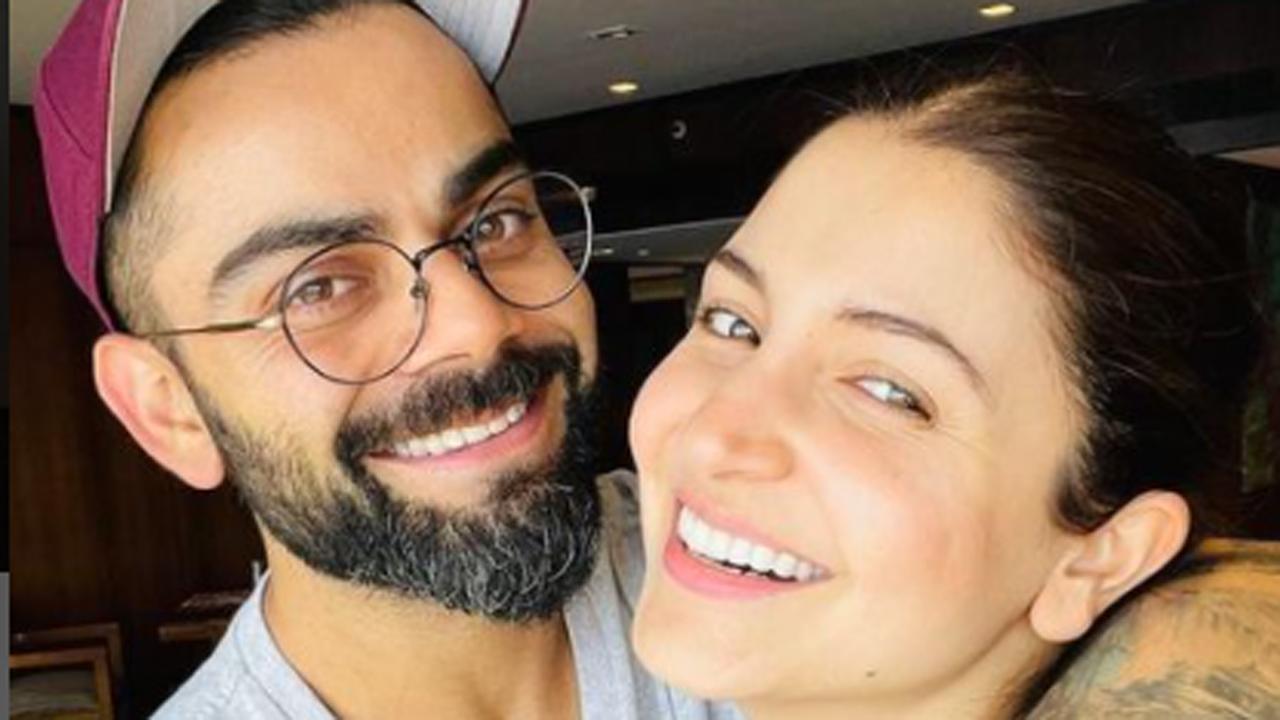 Virat Kohli  on Instagram: Caught off-guard; we would appreciate if Vamika's pictures not clicked or published