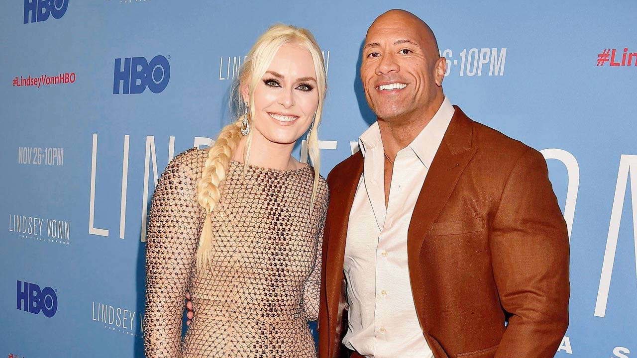 Lindsey Vonn feels Dwayne 'The Rock' Johnson is someone she can call anytime