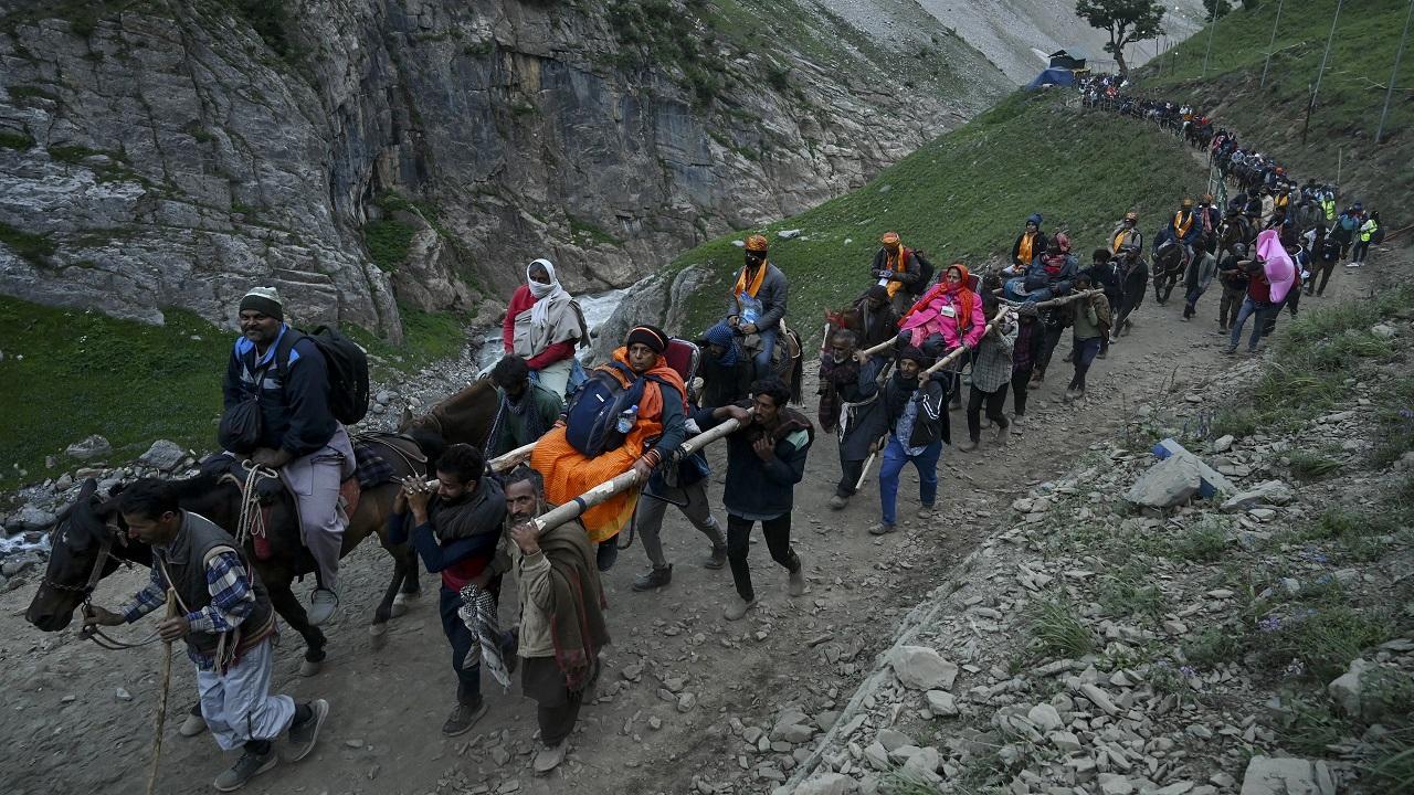 Amarnath Yatra temporarily suspended after 15 killed in cloudburst