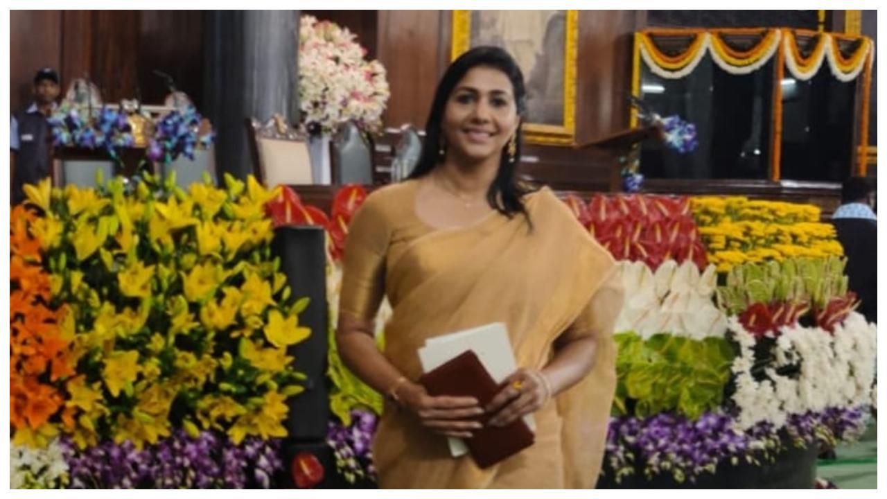 Former athlete and current senior vice-president of Athletics Federation of India, Anju Bobby George was in attendance for the Droupadi Murmu's swearing-in ceremony at Rashtrapathi Bhavan