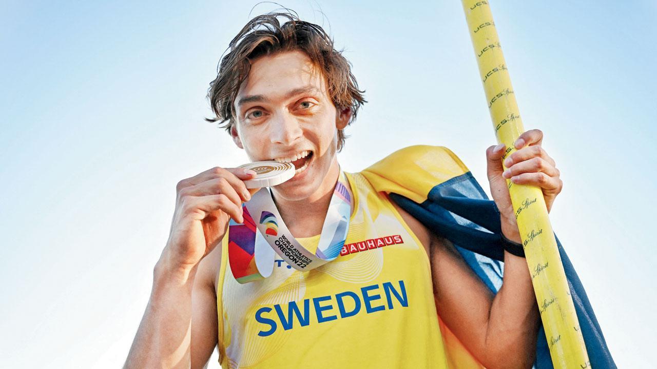 World Athletics Championships 2022: Record-breaking pole vaulter Armand Duplantis soars