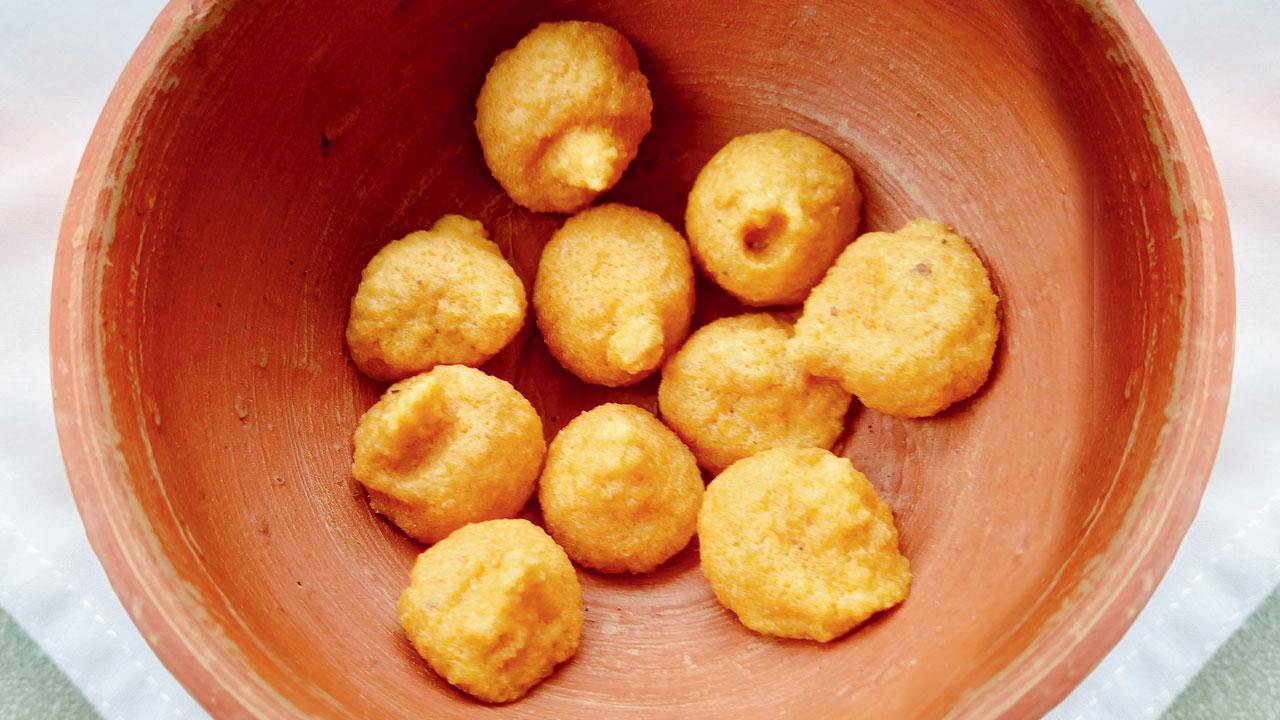 Fried masala boris