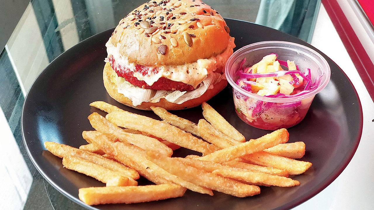 RHCP burger