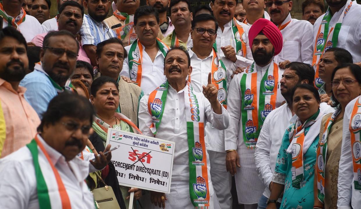 ED questioning of Sonia Gandhi: Youth Congress workers detained after 'rail roko' protest in Mumbai