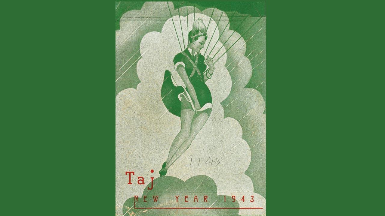 Old menus from the Taj Mahal Palace & Towers archive, including one that showcases a dinner and cabaret evening and another one that’s a New Year’s Eve special for the year 1943