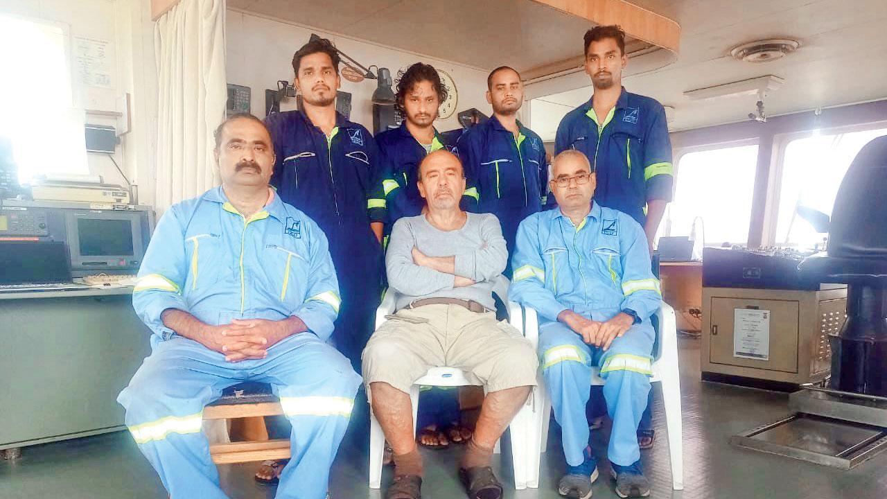 Mumbai: 7 crew members stuck on Panama flag vessel, fear for their lives in monsoon