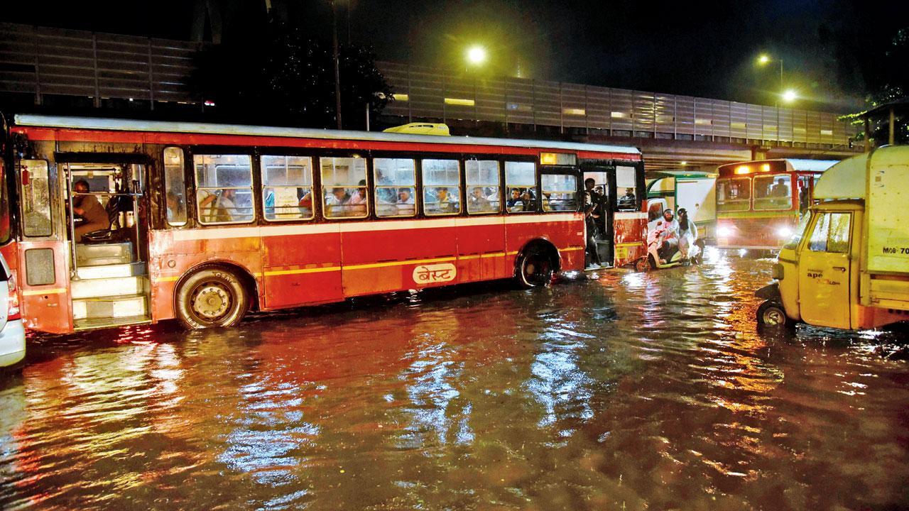 Mumbai rains: BJP targets Shiv Sena, BMC over waterlogging
